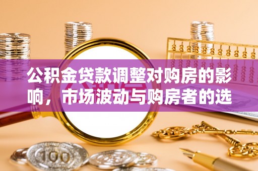明光公积金贷款调整对购房的影响，市场波动与购房者的选择